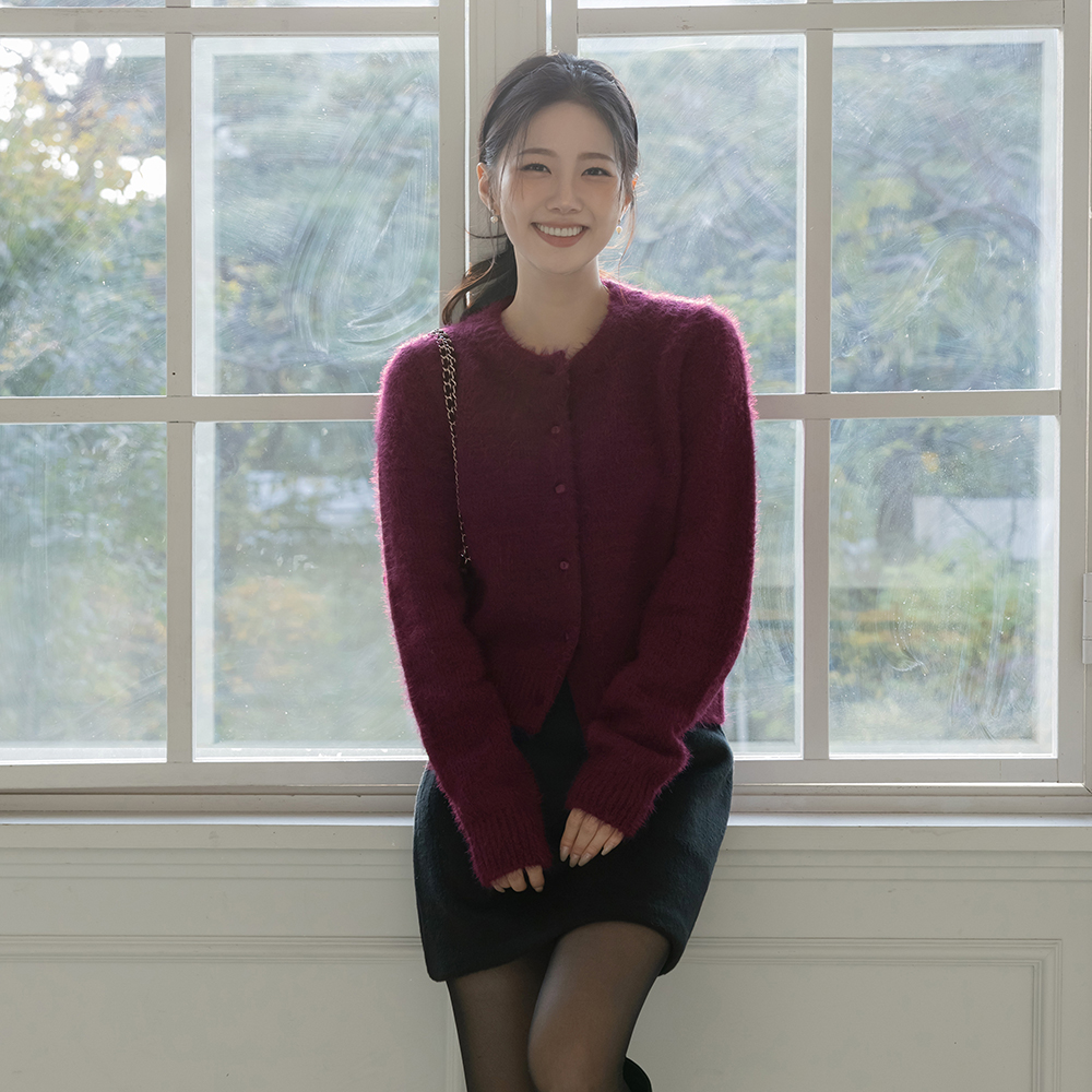 Juicy 颜色 羊毛 针织衫 开衫