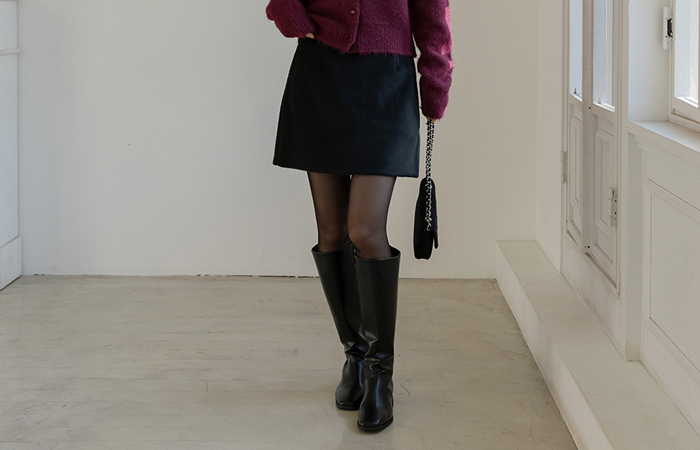 挂坠 拉绒 A字型 迷你 裙子