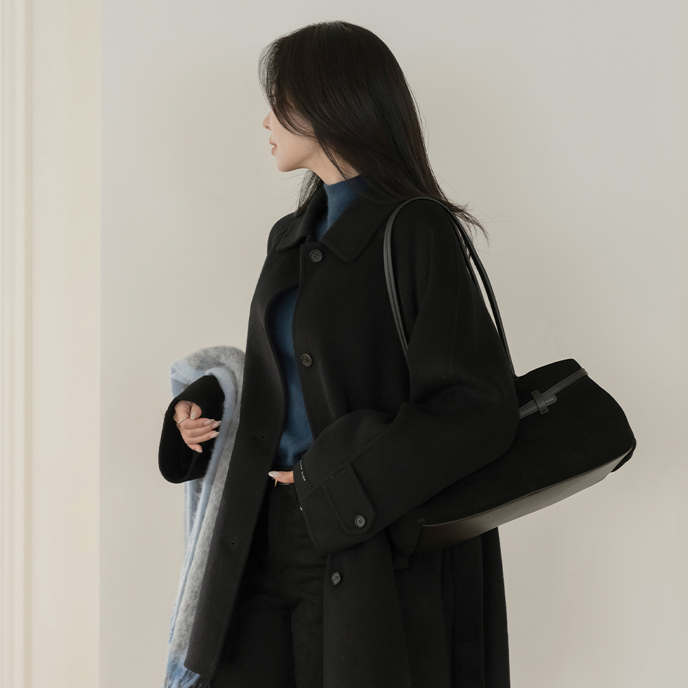 黄油 开士米&羊毛 手工 短上衣 大衣(+腰带)