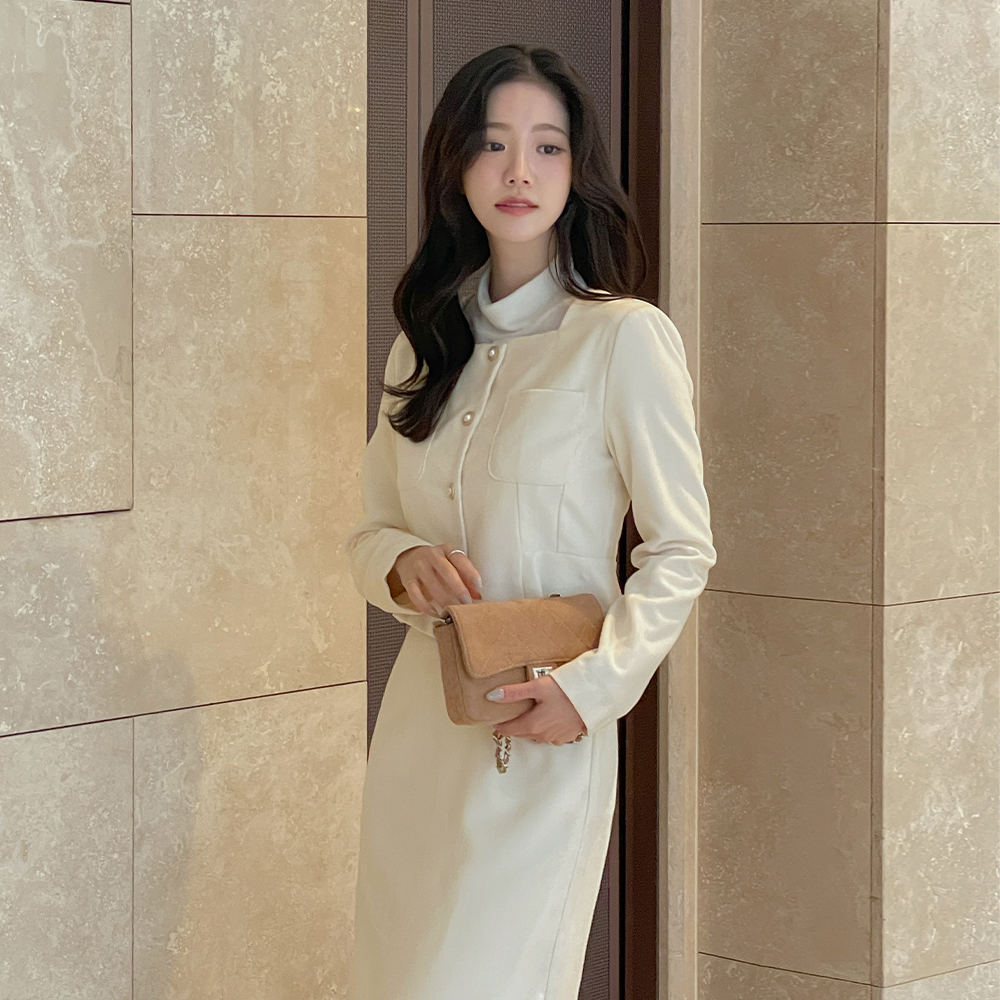 柔丝 方领 荷叶边 7分裤 Set-up 夹克