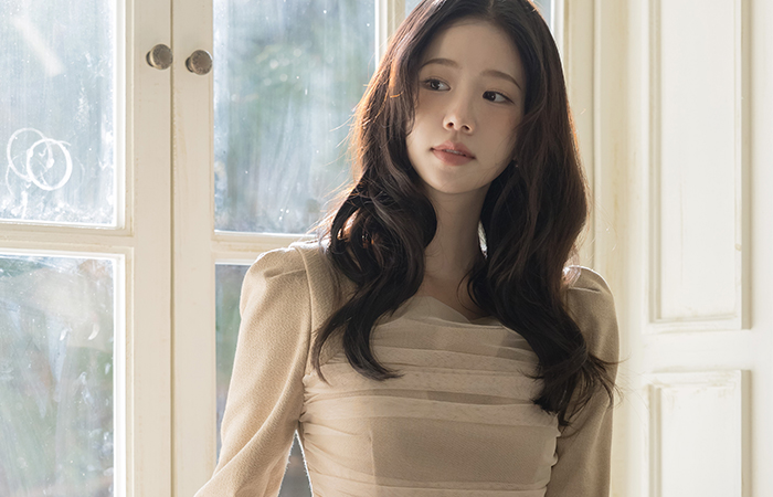 雪纺 配色 短上衣 风格 A字型 连衣裙