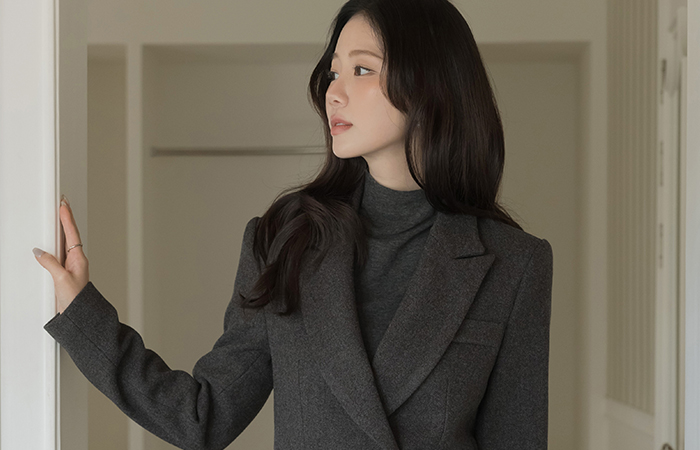 Sein 摩登 斜线 Set-up 夹克