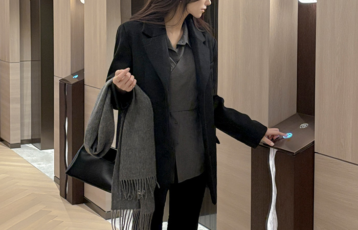 古典 摩登 羊毛 커버핏 棉衣 夹克