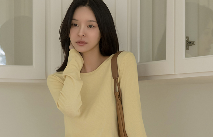 Every Day 圆领 细密 果冻 T恤衫