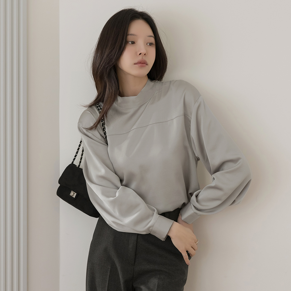 领带 绸缎 双面式 罩衫