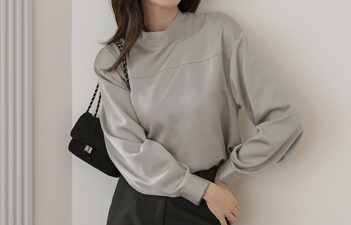 领带 绸缎 双面式 罩衫