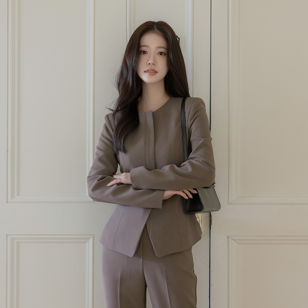 隐藏 拉链 Set-up 夹克