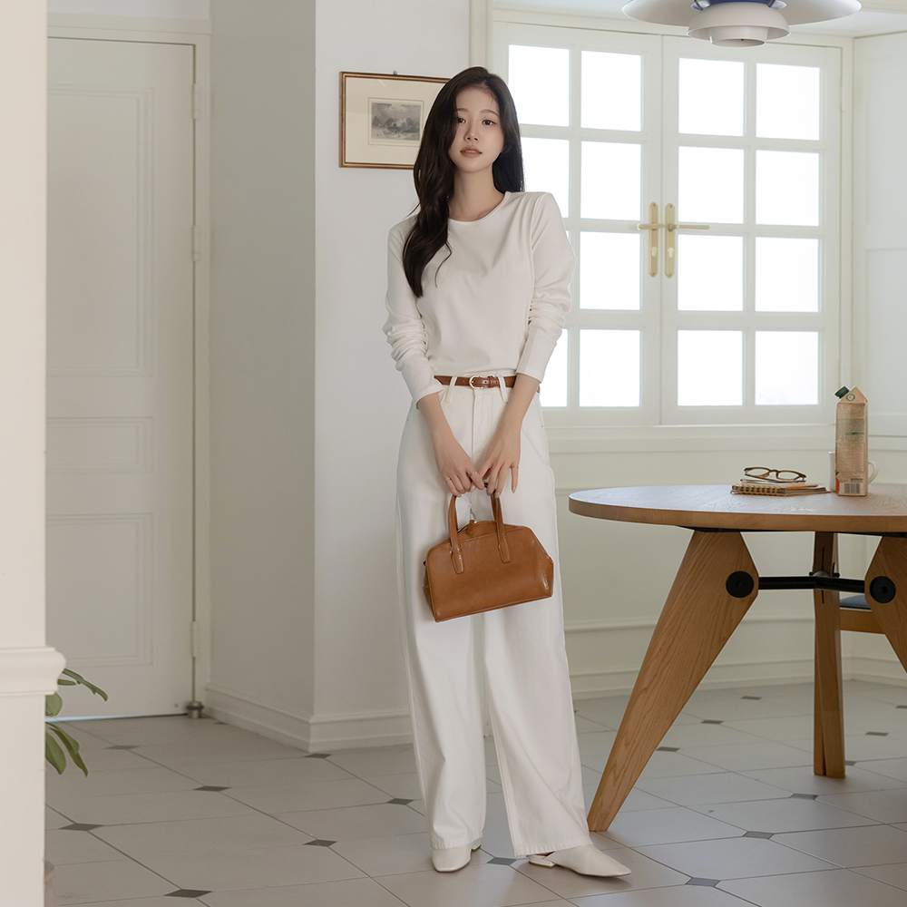 All Day 圆领 柔丝 莫代尔 T恤衫