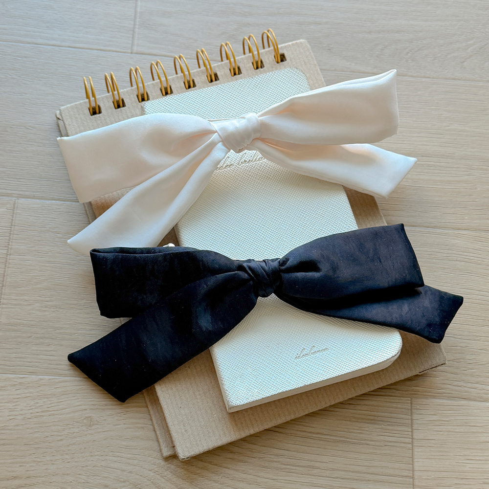  绸缎 蝴蝶结 别针