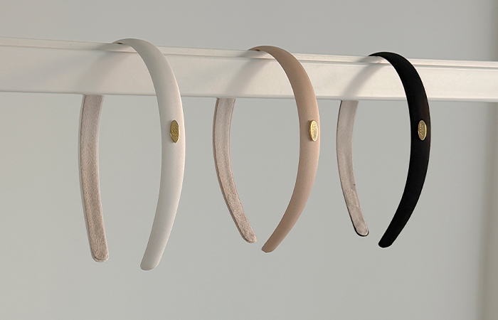 简单 黄金 装饰 头绳