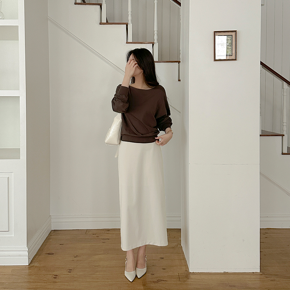 日常 H字型 长款 裙子