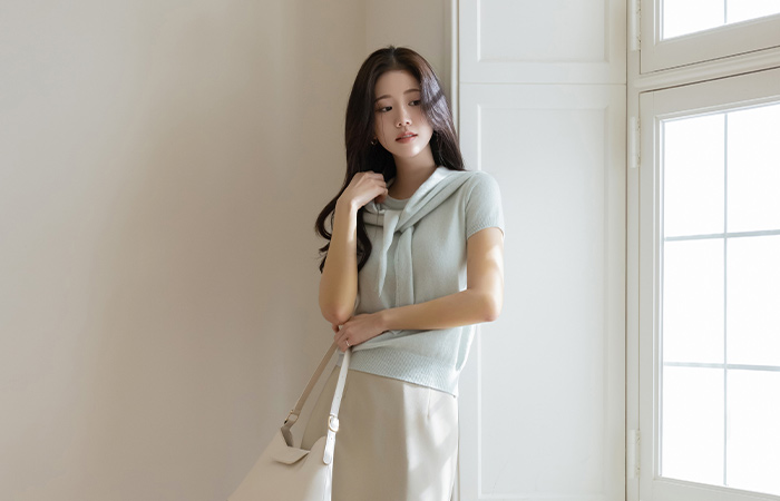 日常 开士米&羊毛 삼각숄