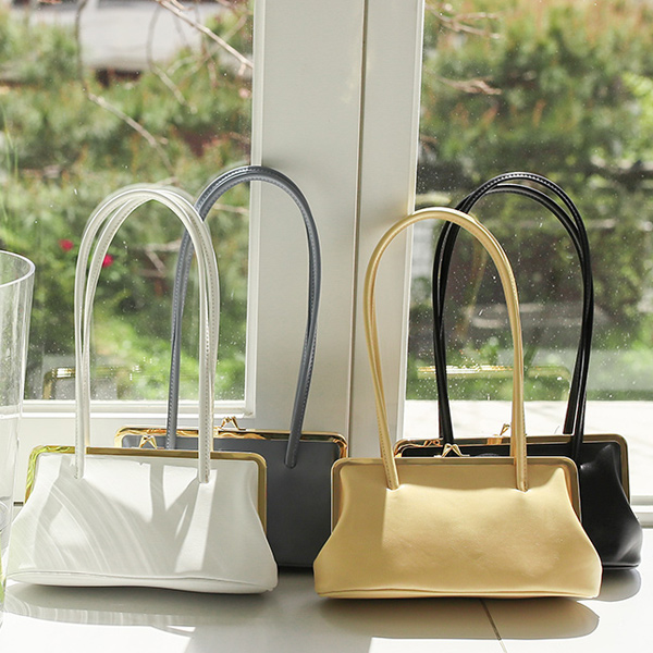 Gold 金属 边框 柔色 肩包