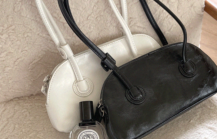 有光泽 短上衣 迷你 肩包