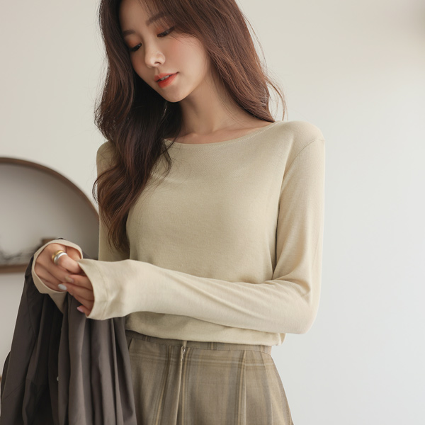 颜色 点缀 天丝 透视 T恤衫