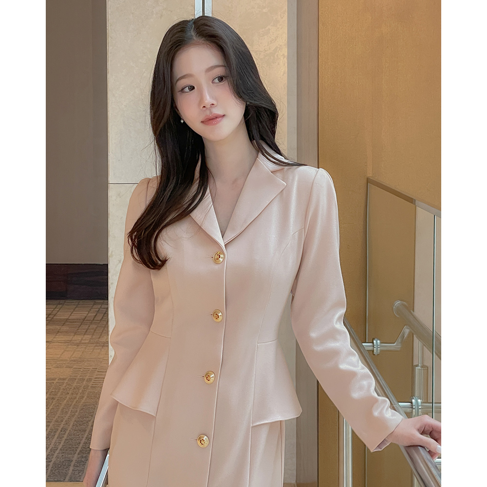 荷叶边 风格 H字型 泡泡袖 连衣裙