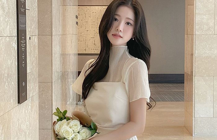 两件套 风格 褶皱 吊带背心 长款 连衣裙