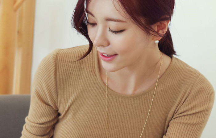 简单珍珠耳环（小）