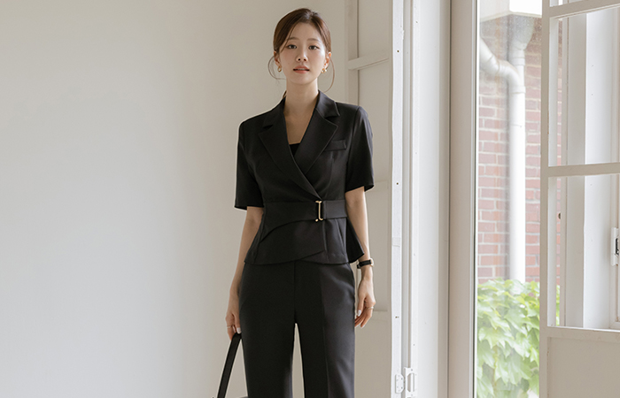 正装 古典 金色 束带 Set-up 夹克