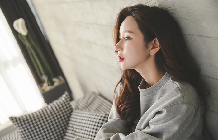 拉绒 运动衫&美人鱼 裙子 SET