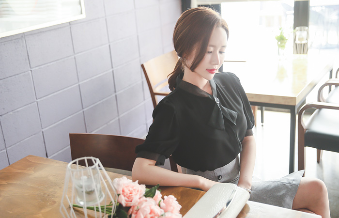 纱围巾佩蒂特女衬衫